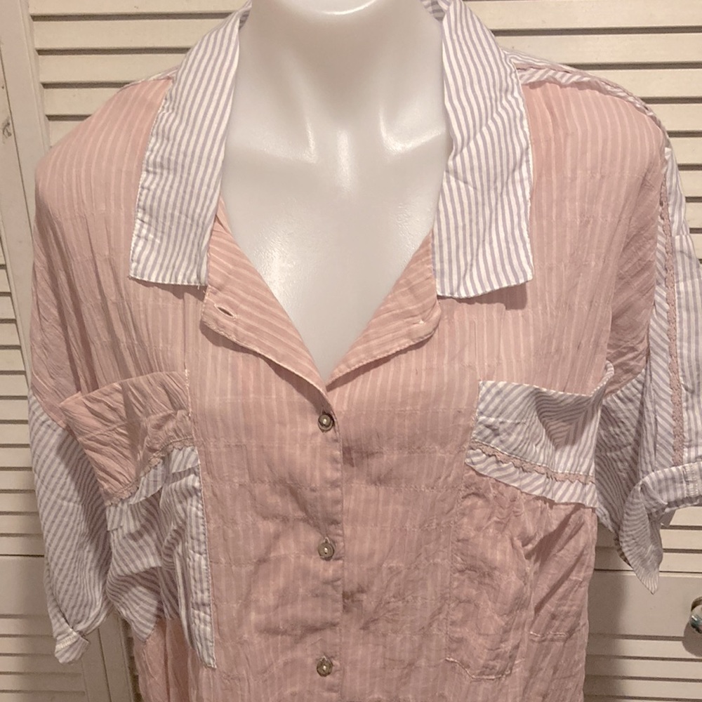 FREE PEOPLE SLEEP SHIRT - Picture 3 of 13
